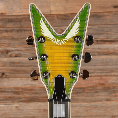 Dean Guitars USA Custom Shop Cadillac Green Burst 2022 Electric Guitars / Solid Body