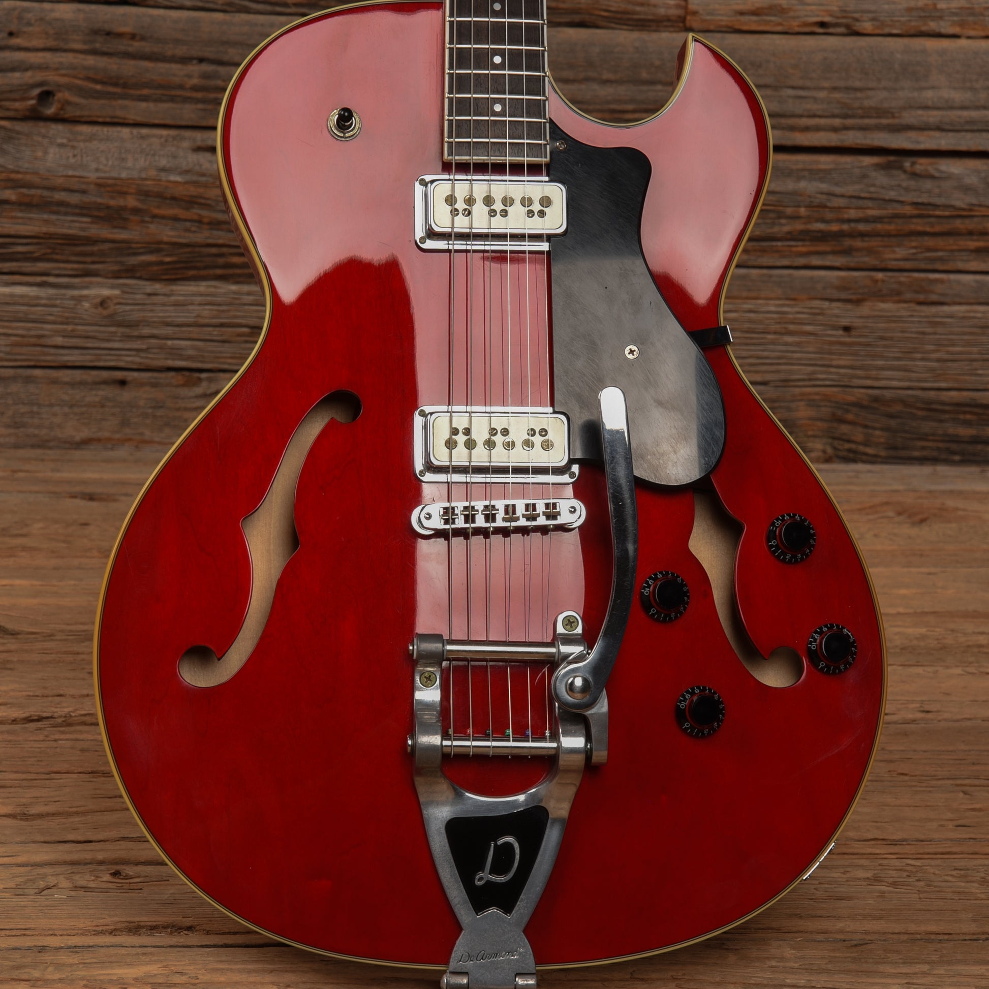 DeArmond Starfire Special Cherry Electric Guitars / Hollow Body