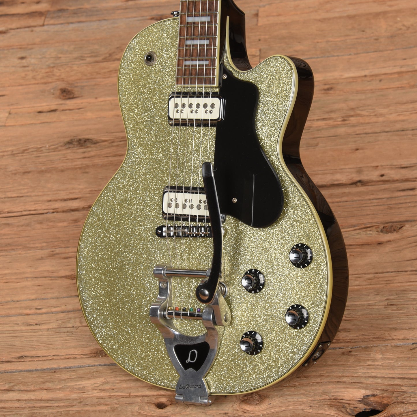 DeArmond M-75T Champagne Sparkle 1999 Electric Guitars / Solid Body