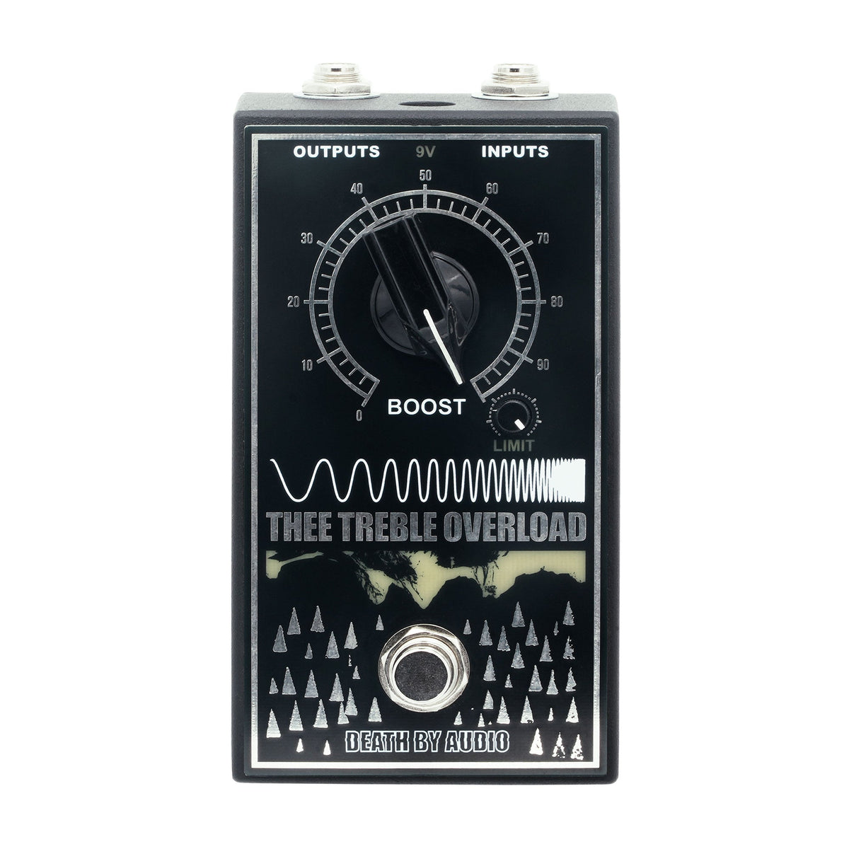 Death by Audio Destroyer Series Thee Treble Overload Pedal Effect Pedals