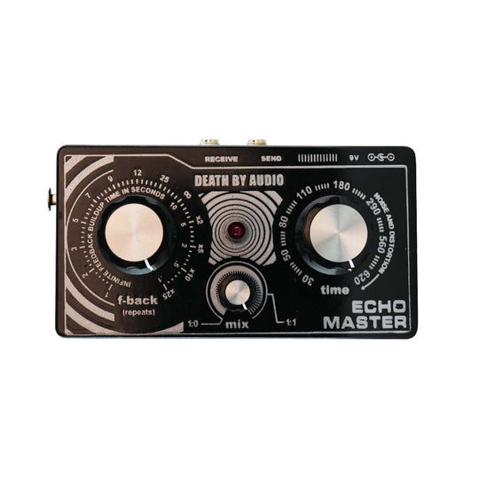 Death by Audio Echo Master Silver on Black (2023 Chicago Boutique Effects Pedal Showcase Special Edition) Effects and Pedals / Delay
