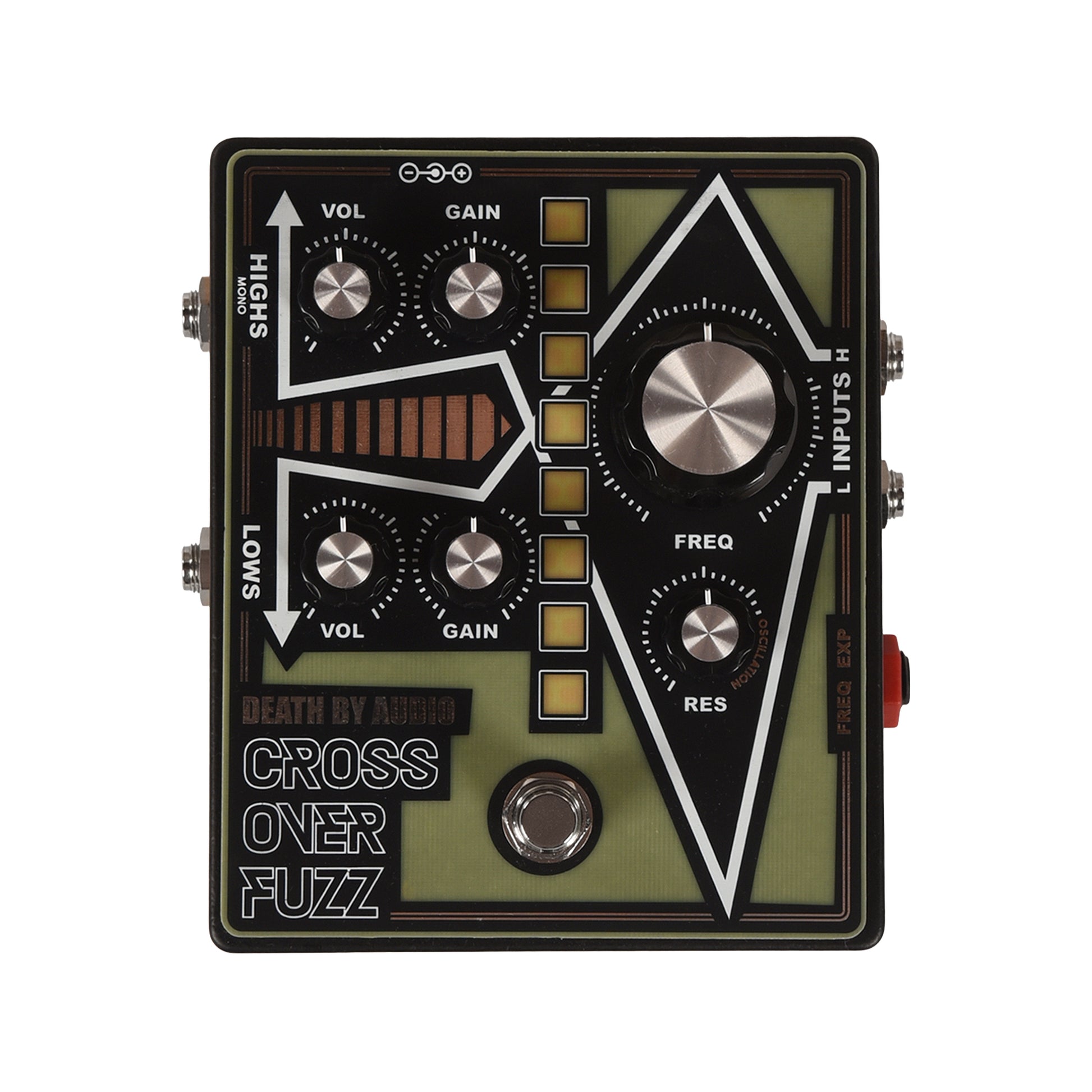 Death by Audio Crossover Fuzz Pedal – Chicago Music Exchange