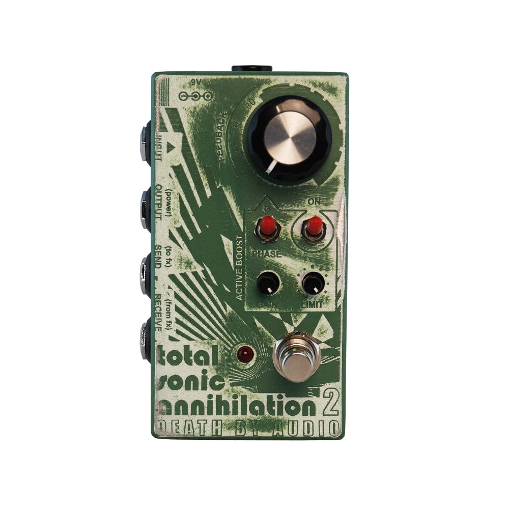 Death by Audio Total Sonic Annihilation 2 Olive Green (2023 Chicago Boutique Effects Pedal Showcase Special Edition) Effects and Pedals / Noise Generators