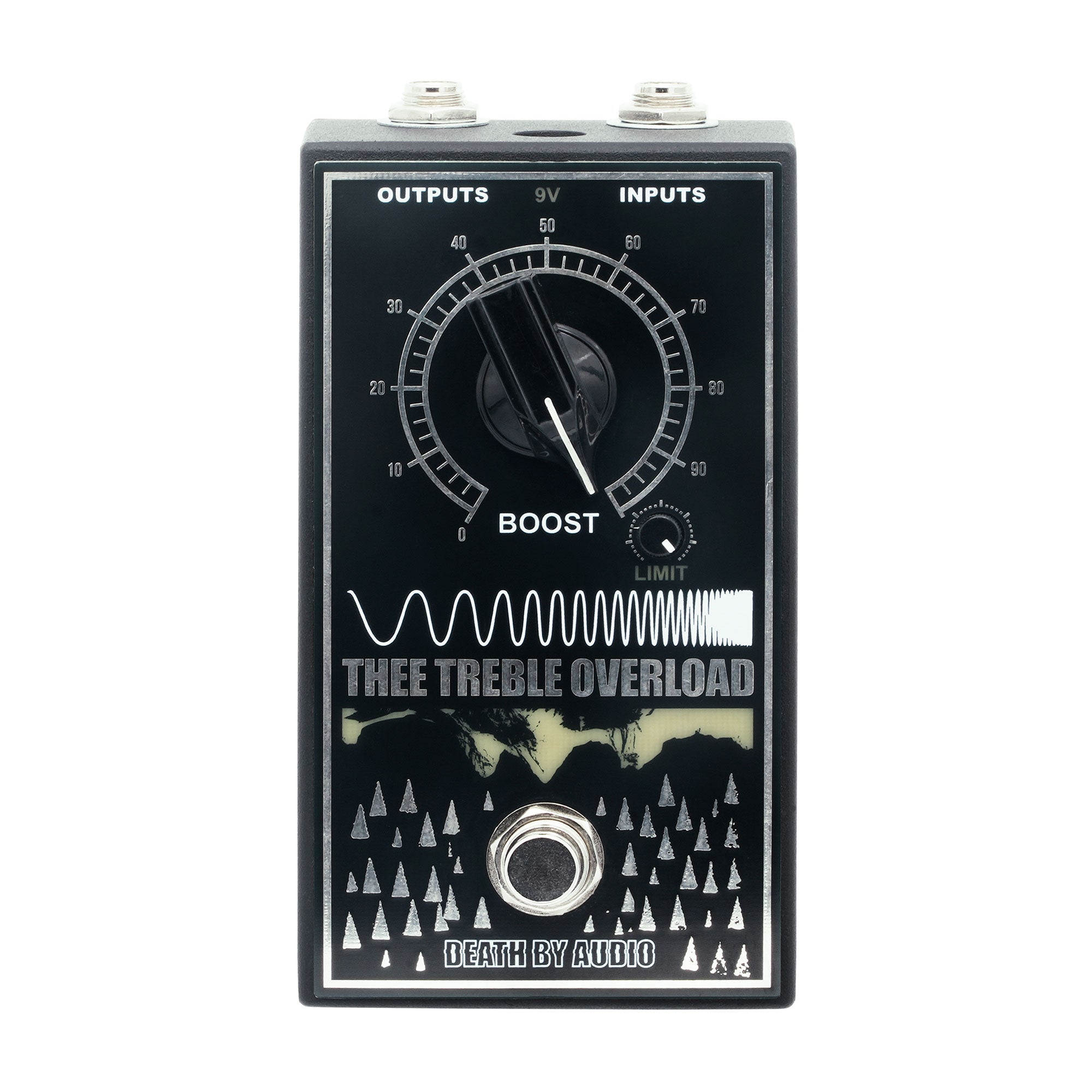 Death by Audio Destroyer Series Thee Treble Overload Pedal Effects and Pedals / Overdrive and Boost