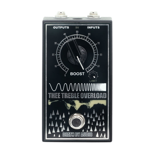 Death by Audio Destroyer Series Thee Treble Overload Pedal Effects and Pedals / Overdrive and Boost
