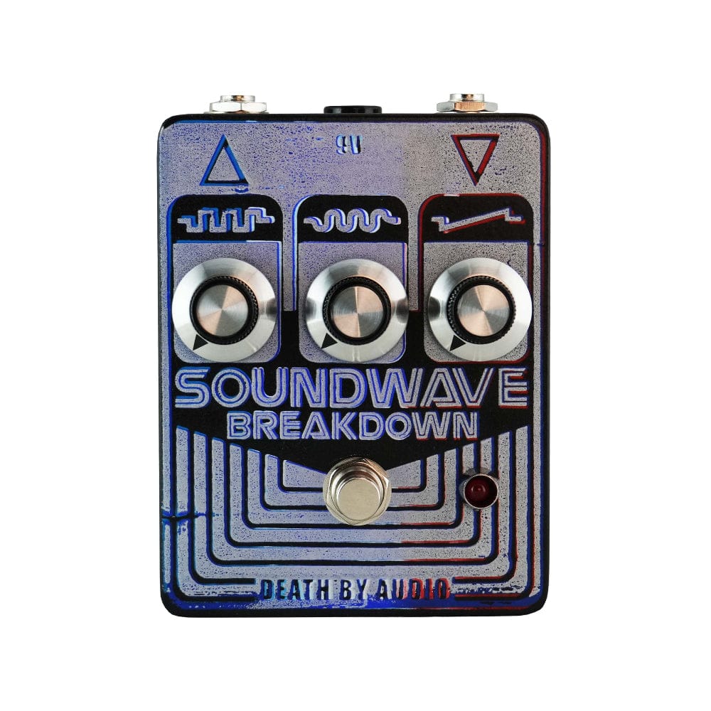 Death by Audio Soundwave Breakdown Metallic on Black (2023 Chicago Boutique Effects Pedal Showcase Special Edition) Effects and Pedals / Overdrive and Boost