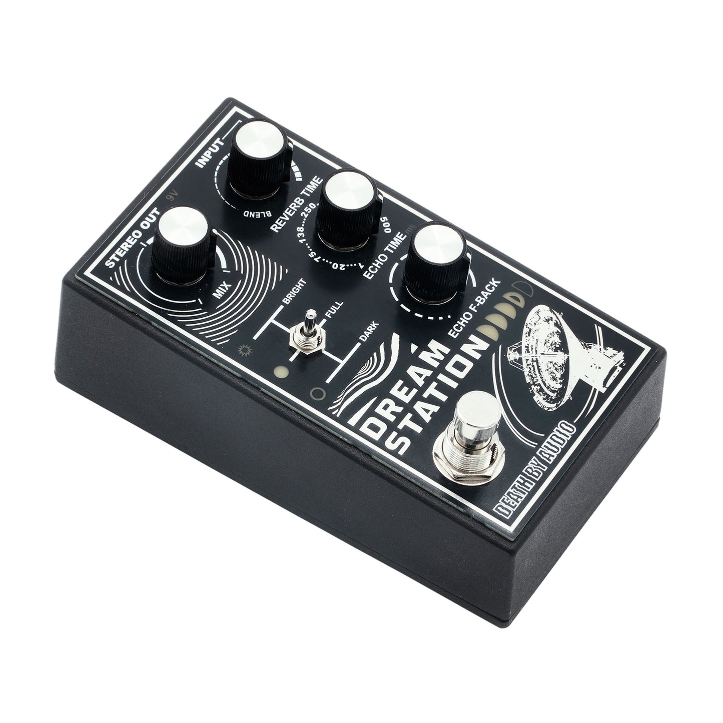 Death by Audio Destroyer Series Dream Station Stereo Reverb Pedal Effects and Pedals / Reverb