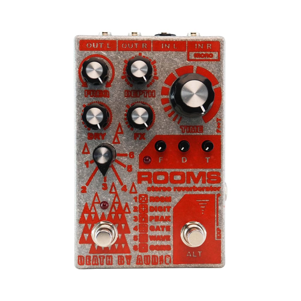 Death by Audio Rooms Rorange on Raw (2023 Chicago Boutique Effects Pedal Showcase Special Edition) Effects and Pedals / Reverb