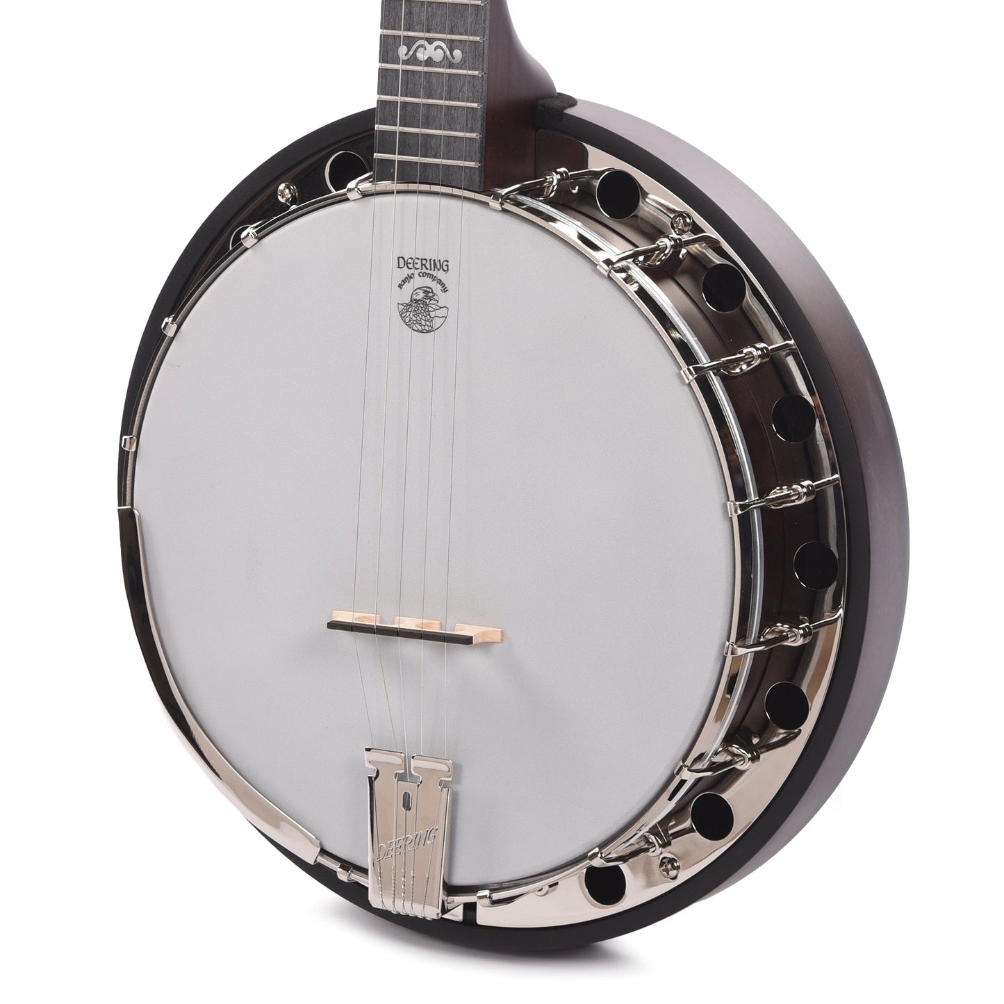 Deering Artisan Goodtime Two 5-String Banjo with Resonator Dark Red Mahogany Folk Instruments / Banjos