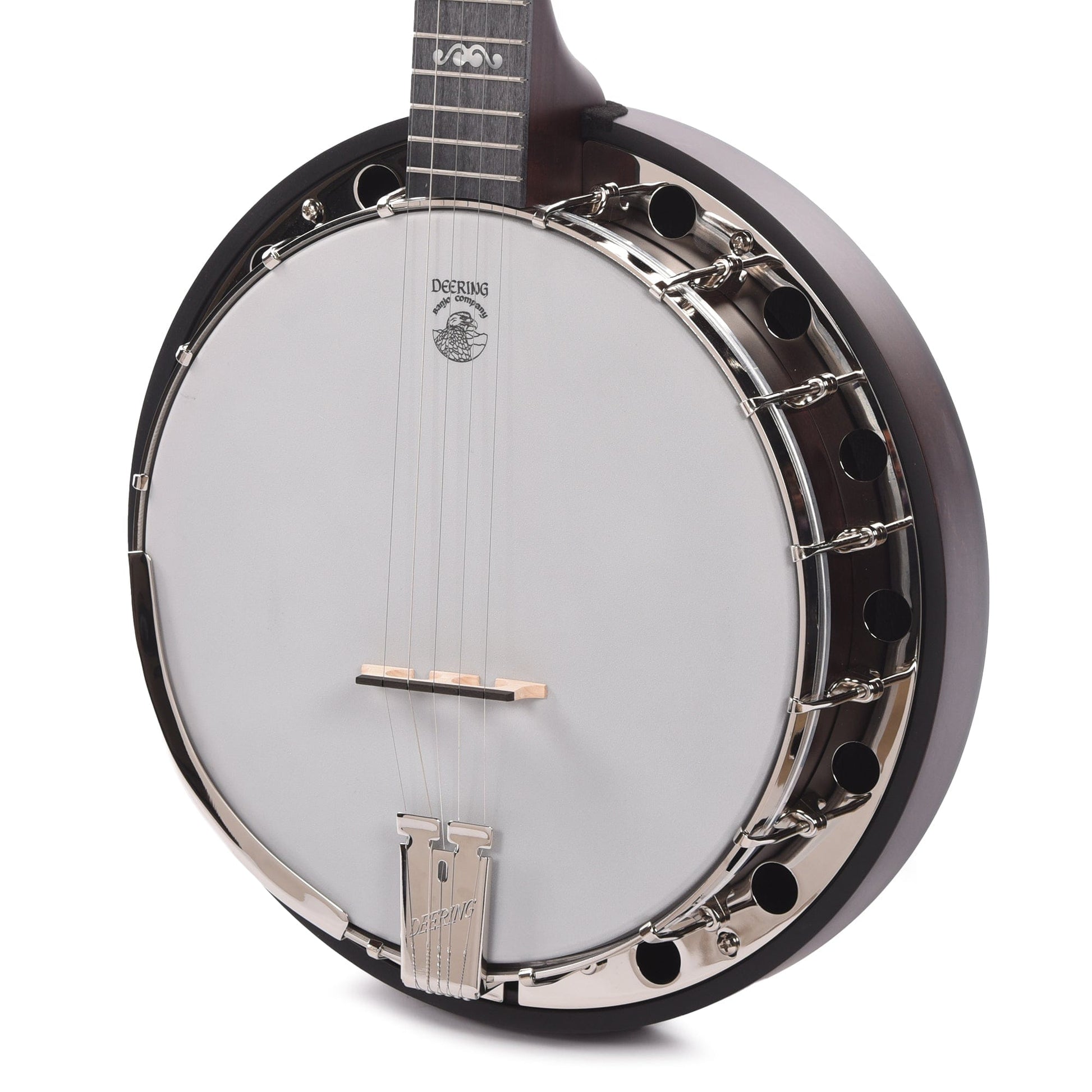 Deering Artisan Goodtime Two 5-String Banjo with Resonator Dark Red Mahogany Folk Instruments / Banjos