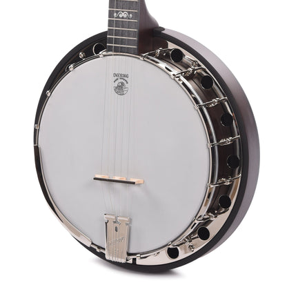 Deering Artisan Goodtime Two 5-String Banjo with Resonator Dark Red Mahogany Folk Instruments / Banjos