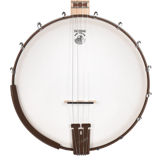 Deering Goodtime 17-Fret Tenor Openback Banjo Blonde Folk Instruments / Banjos