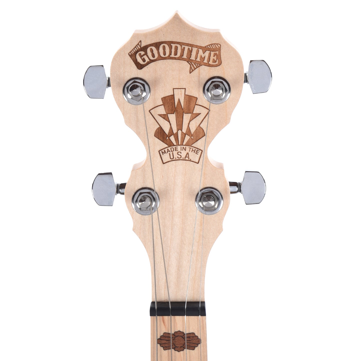 Deering Goodtime 17-Fret Tenor Openback Banjo Blonde Folk Instruments / Banjos