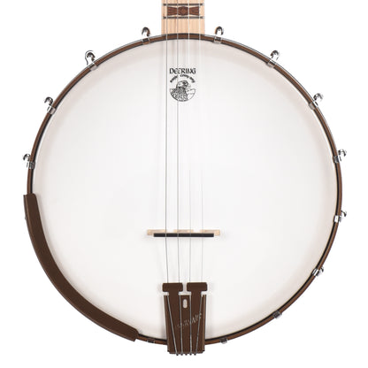 Deering Goodtime 17-Fret Tenor Openback Banjo Blonde Folk Instruments / Banjos