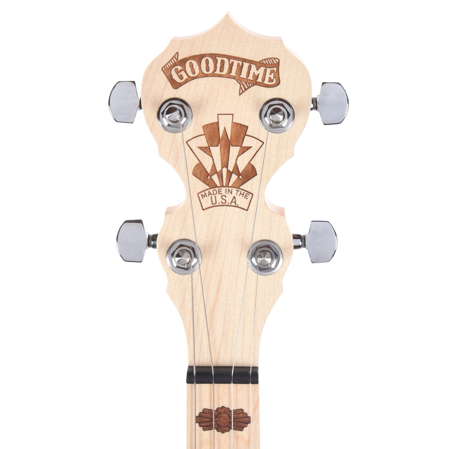 Deering Goodtime 19-Fret Tenor Openback Banjo Blonde Folk Instruments / Banjos
