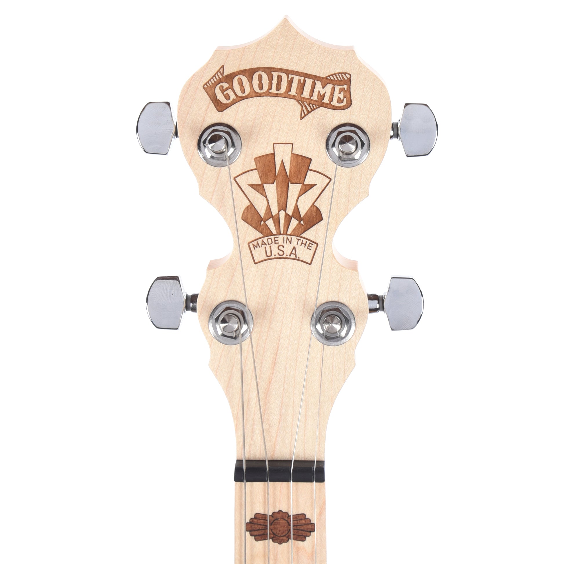 Deering Goodtime 19-Fret Tenor Openback Banjo Blonde Folk Instruments / Banjos