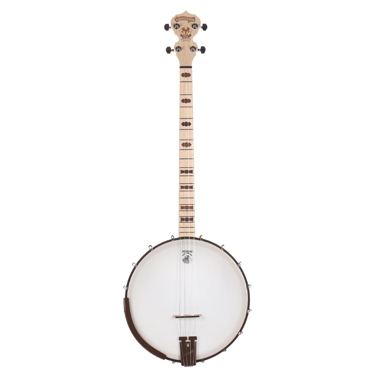 Deering Goodtime 19-Fret Tenor Openback Banjo Blonde Folk Instruments / Banjos