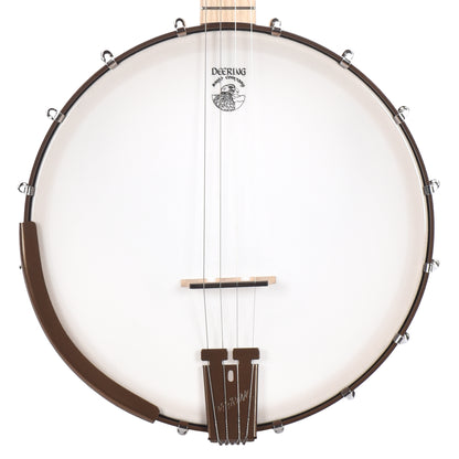 Deering Goodtime 19-Fret Tenor Openback Banjo Blonde Folk Instruments / Banjos