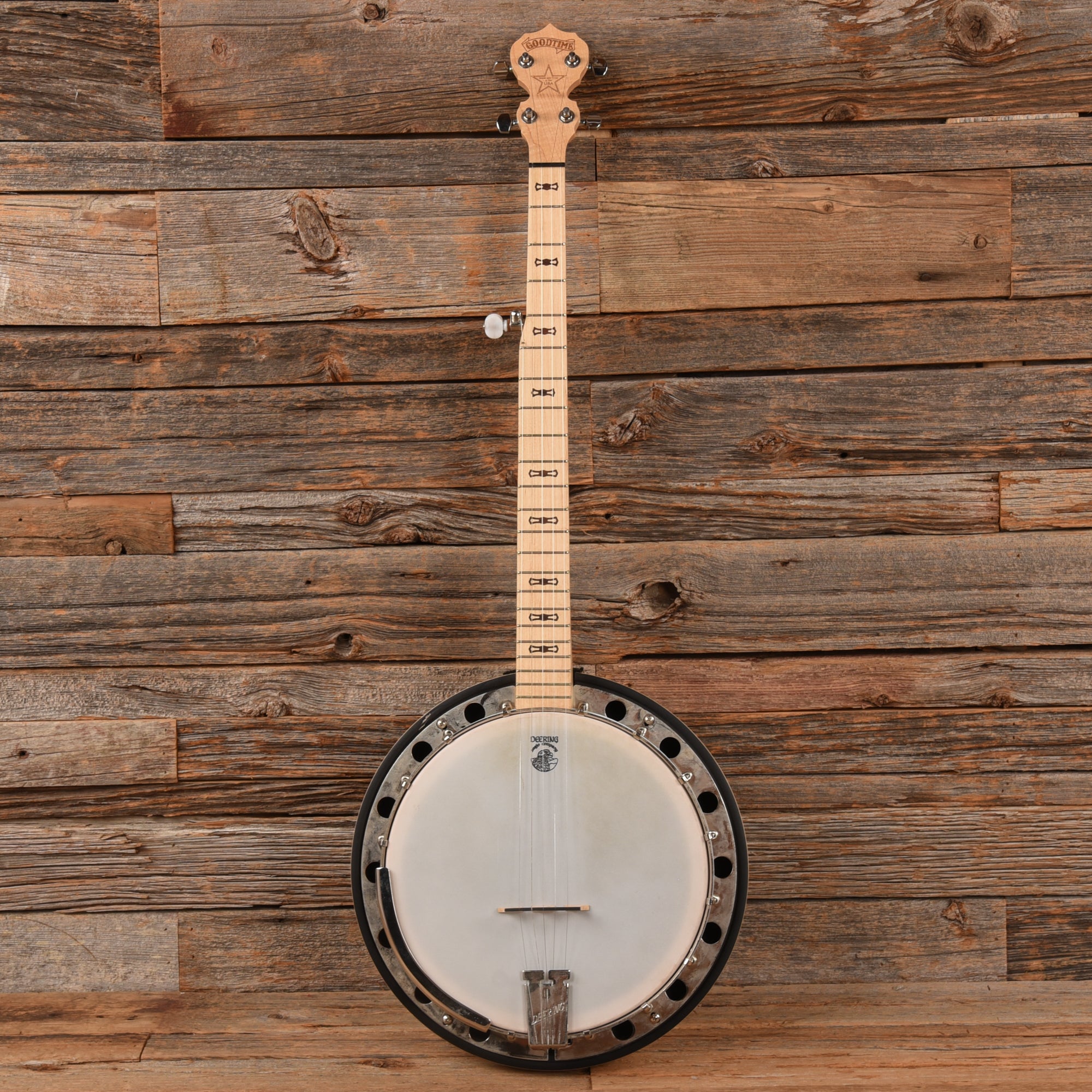 Deering Goodtime 2 5-String Banjo Natural Folk Instruments / Banjos