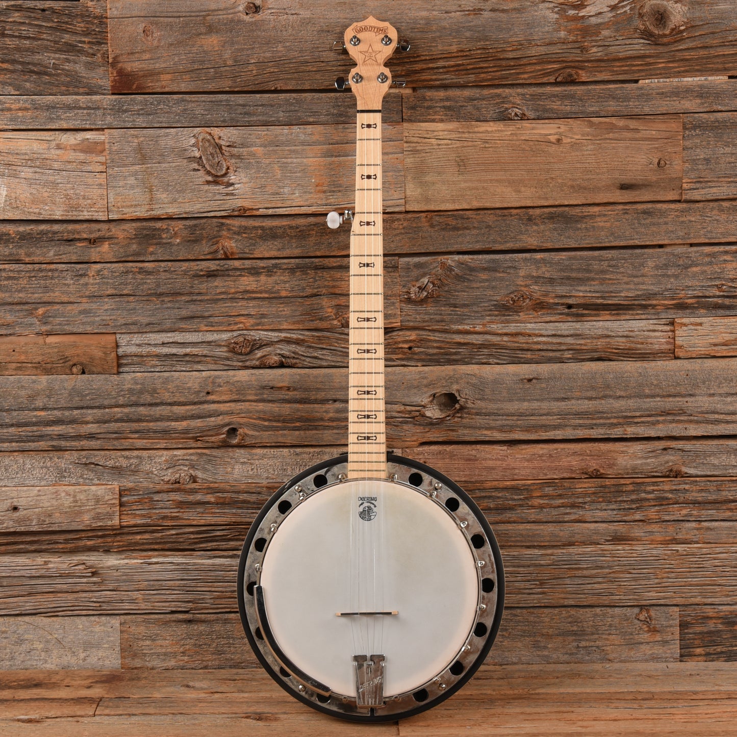 Deering Goodtime 2 5-String Banjo Natural Folk Instruments / Banjos