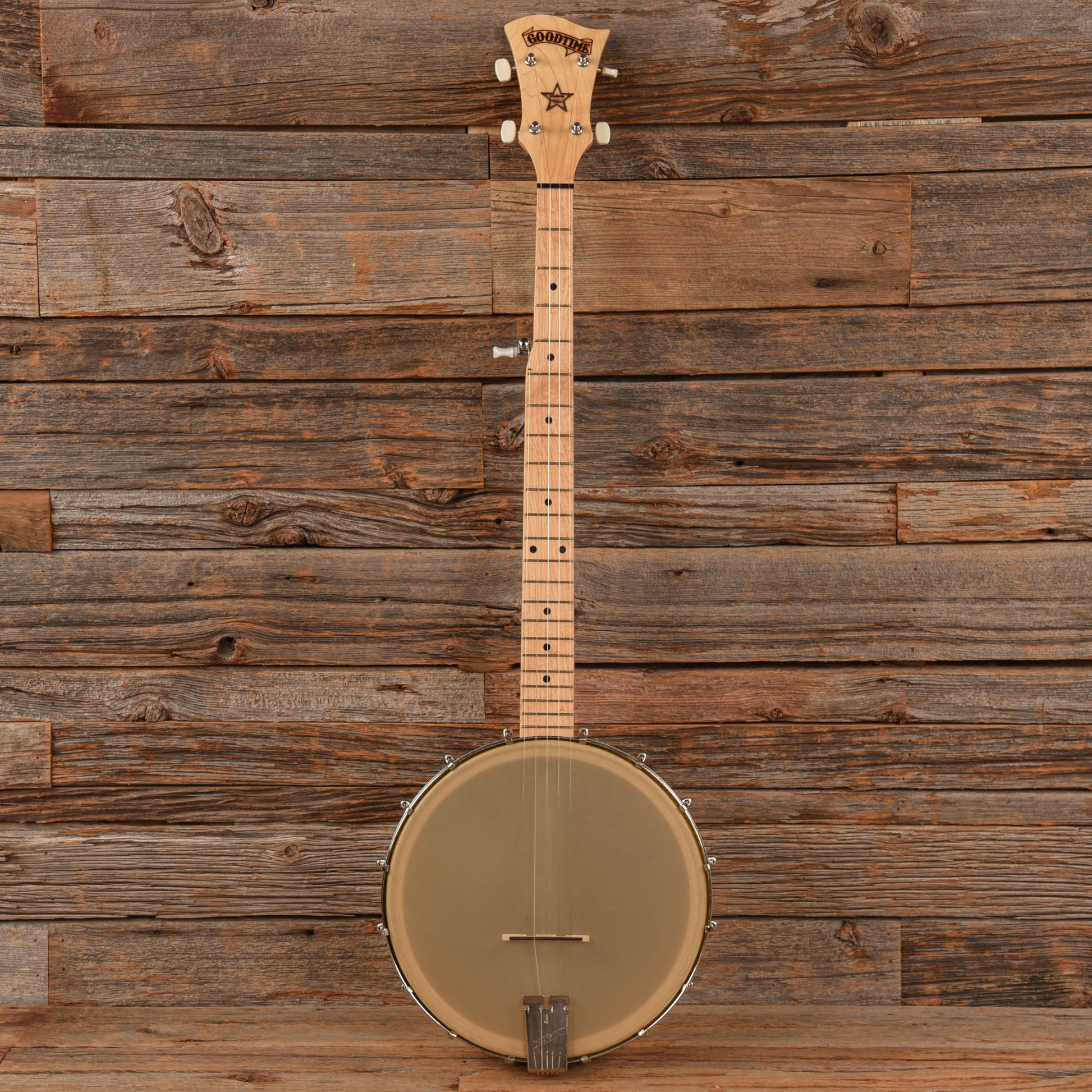 Deering Goodtime 5-String Banjo Natural Folk Instruments / Banjos