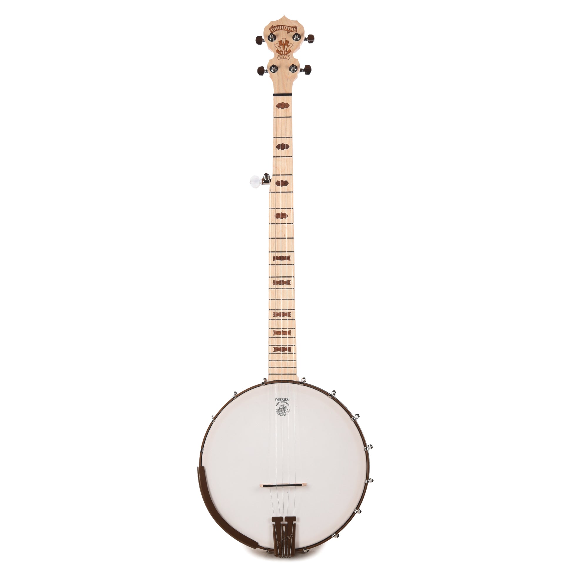 Deering Goodtime 5-String Openback Banjo Blonde Folk Instruments / Banjos