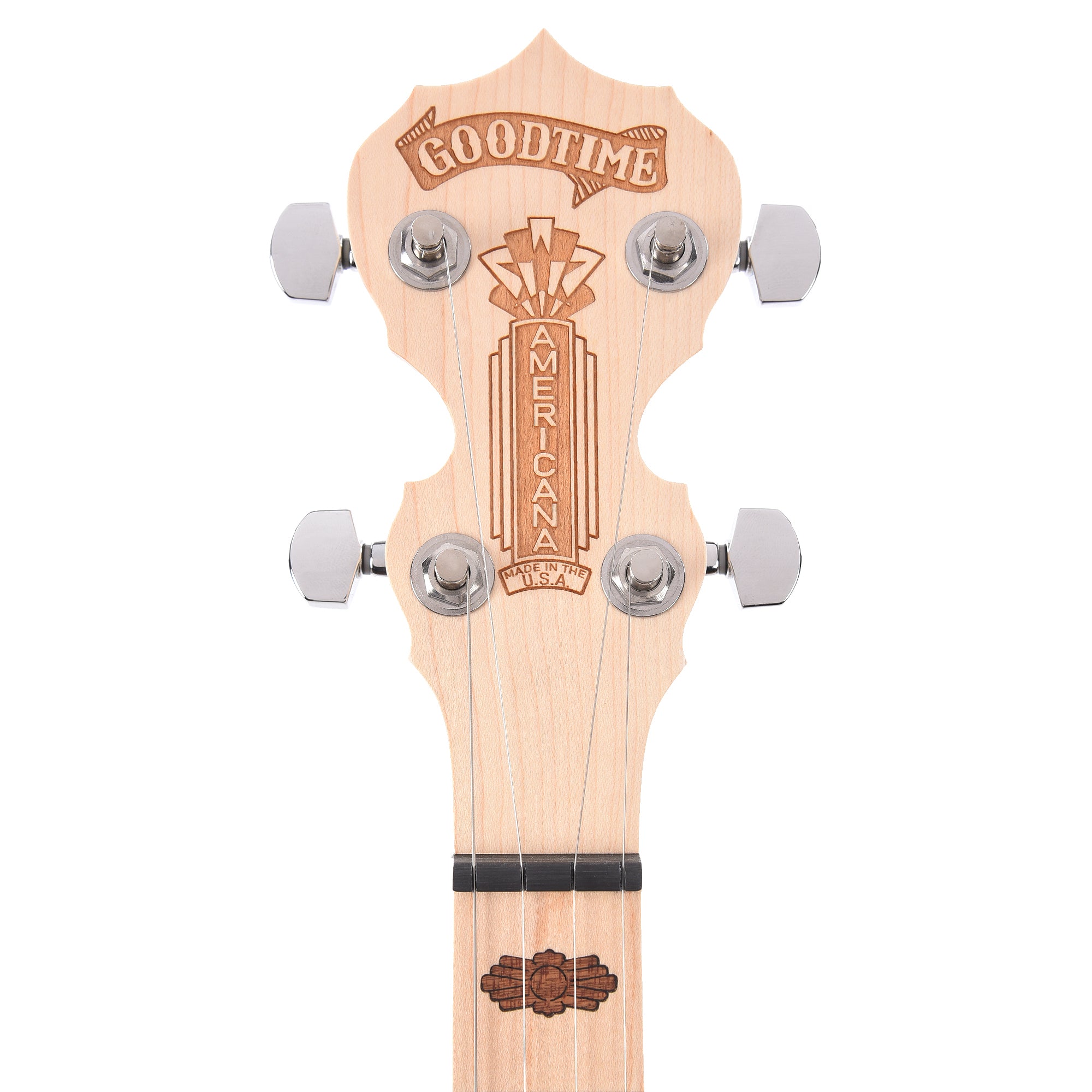 Deering Goodtime Americana 5-String Openback Banjo Blonde Folk Instruments / Banjos