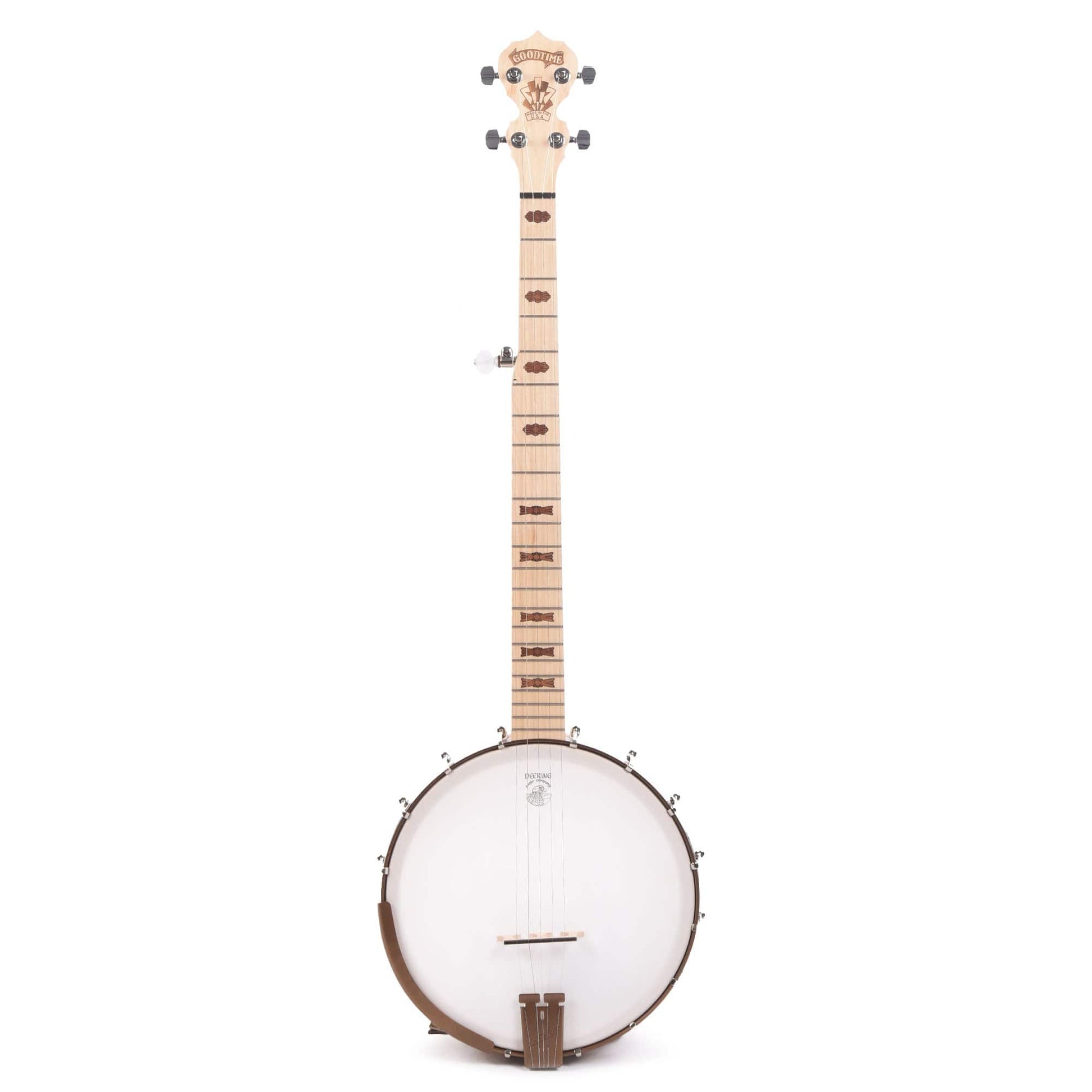 Deering Goodtime Deco 5-String Openback Banjo Folk Instruments / Banjos