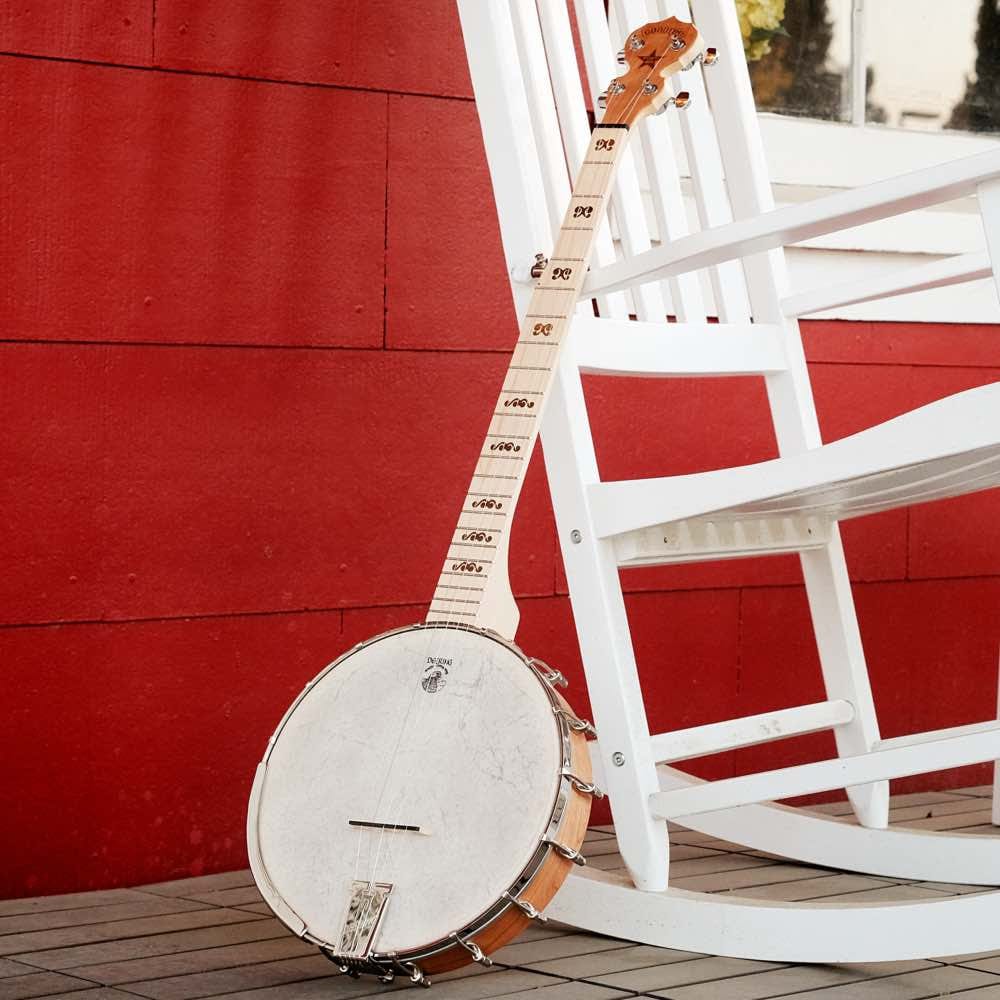 Deering Goodtime Limited Cherry 5-String Openback Banjo (Limited To 100 Pieces) Folk Instruments / Banjos