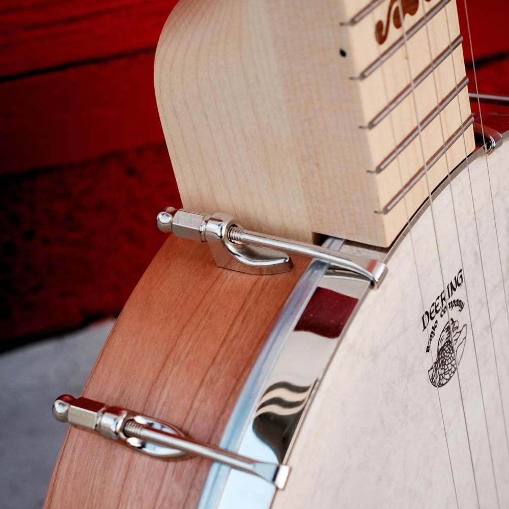 Deering Goodtime Limited Cherry 5-String Openback Banjo (Limited To 100 Pieces) Folk Instruments / Banjos