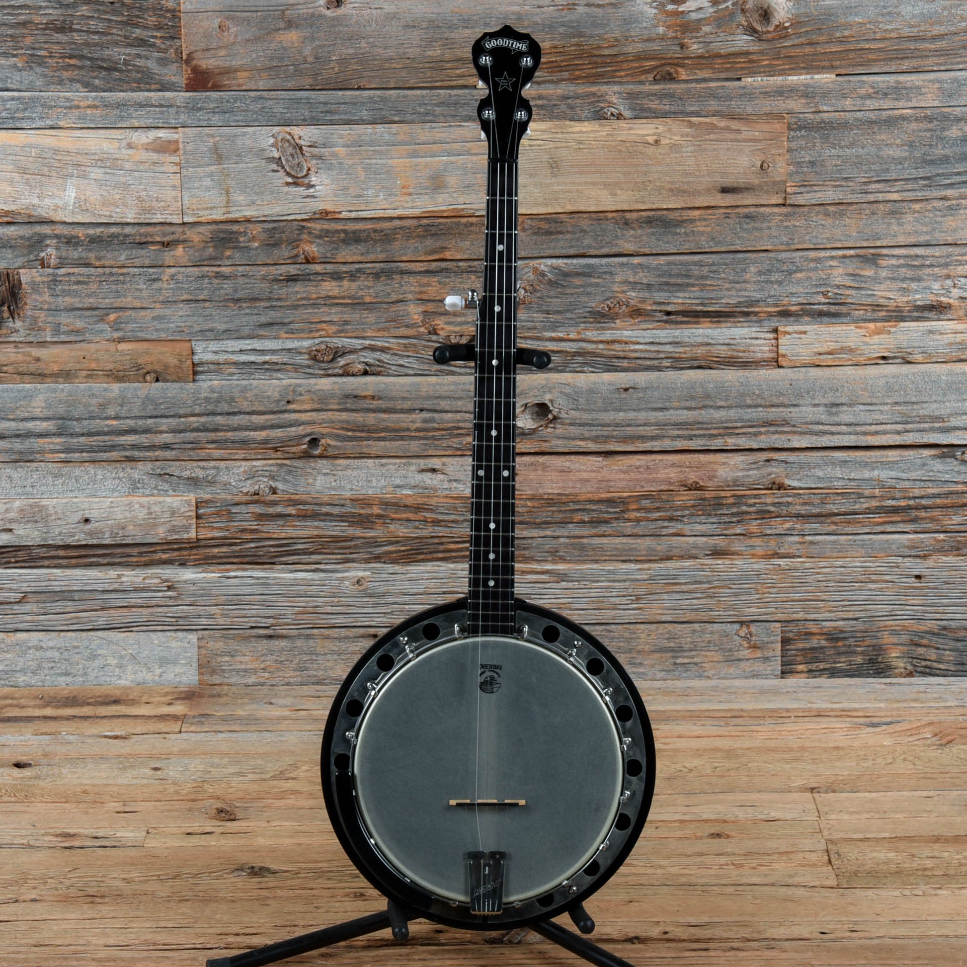 Deering Goodtime Midnight Special Satin Black Folk Instruments / Banjos