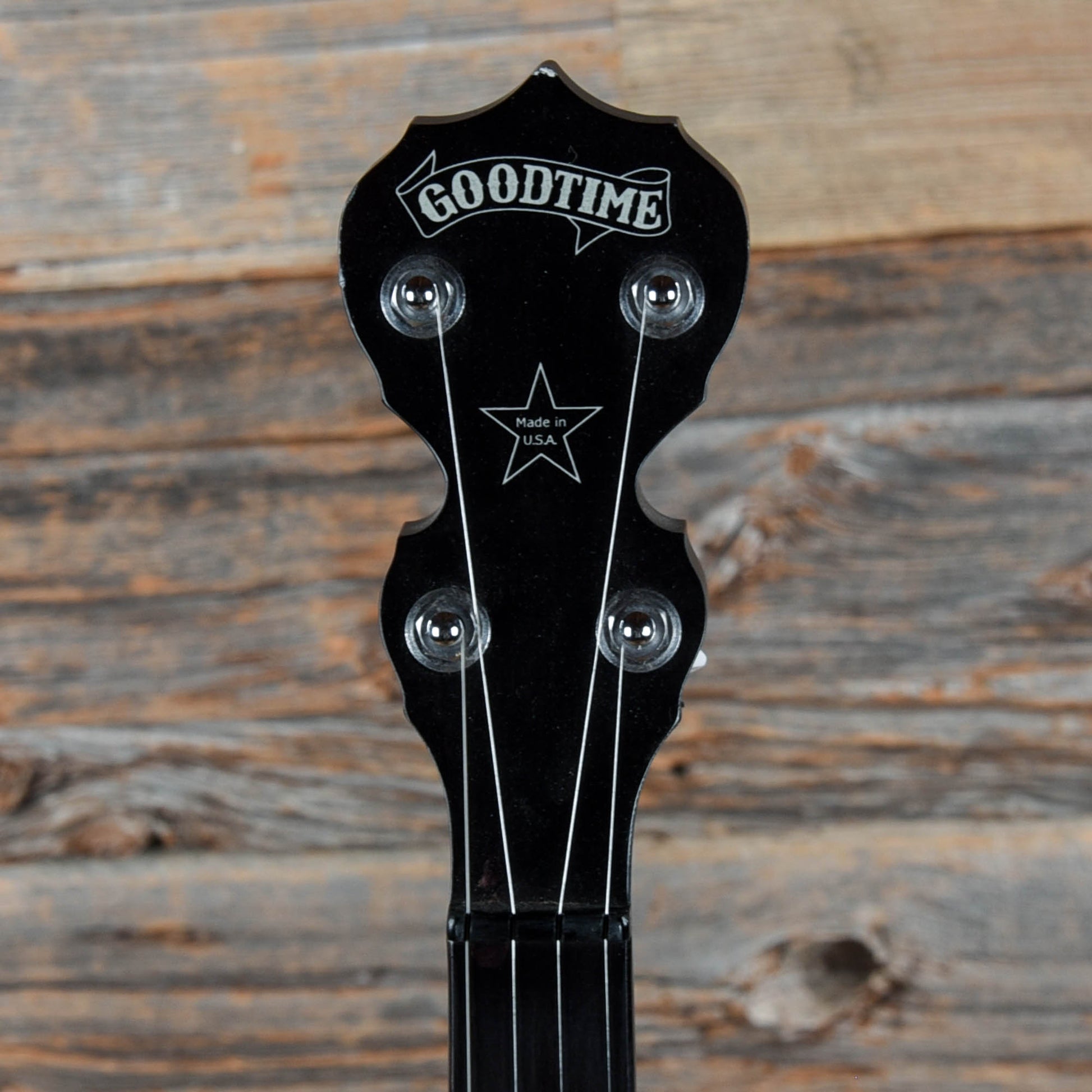 Deering Goodtime Midnight Special Satin Black Folk Instruments / Banjos