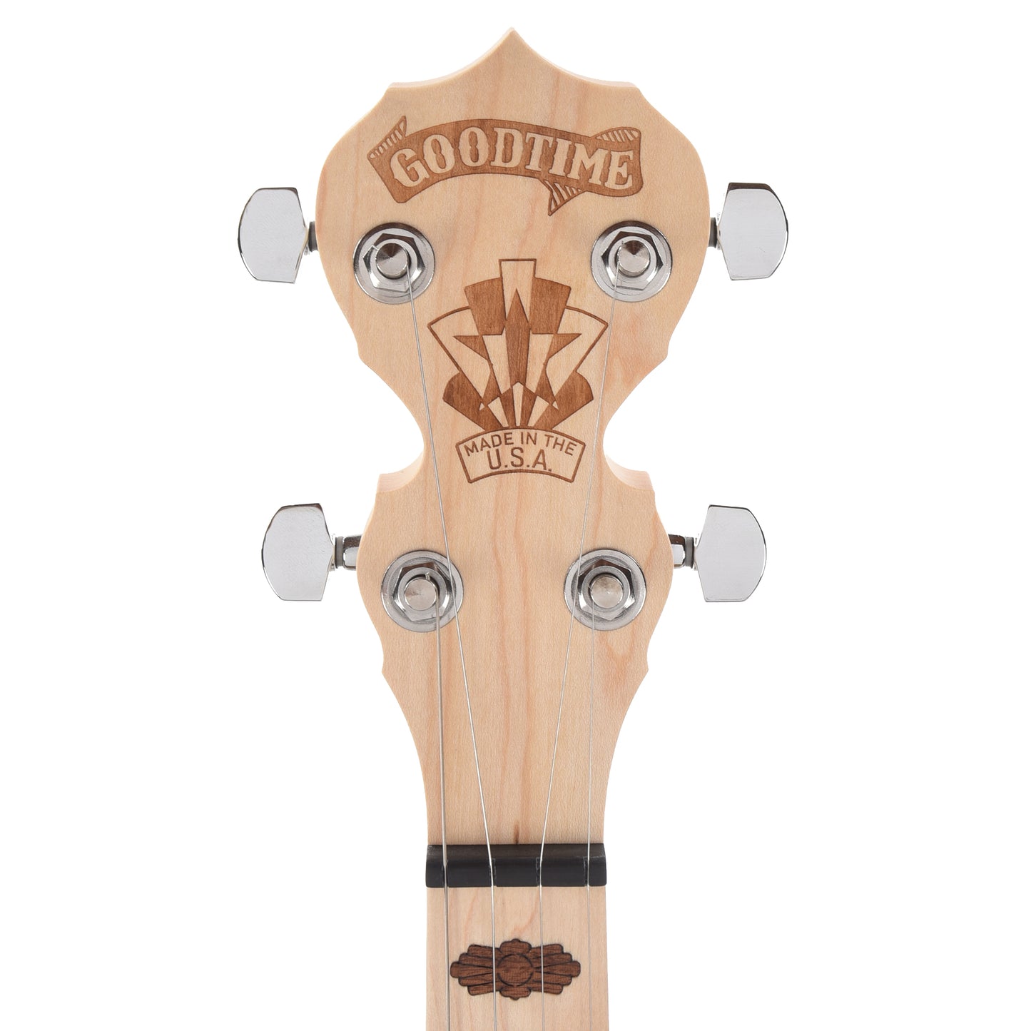 Deering Goodtime Parlor 5-String Openback Banjo Blonde Folk Instruments / Banjos