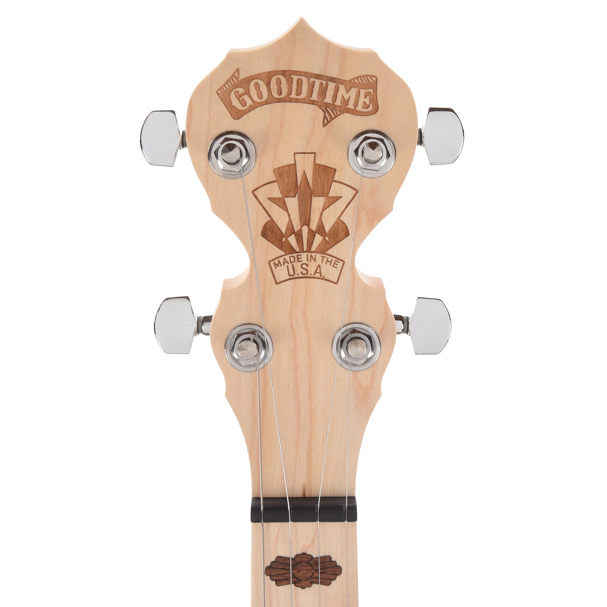 Deering Goodtime Parlor 5-String Openback Banjo Blonde Folk Instruments / Banjos