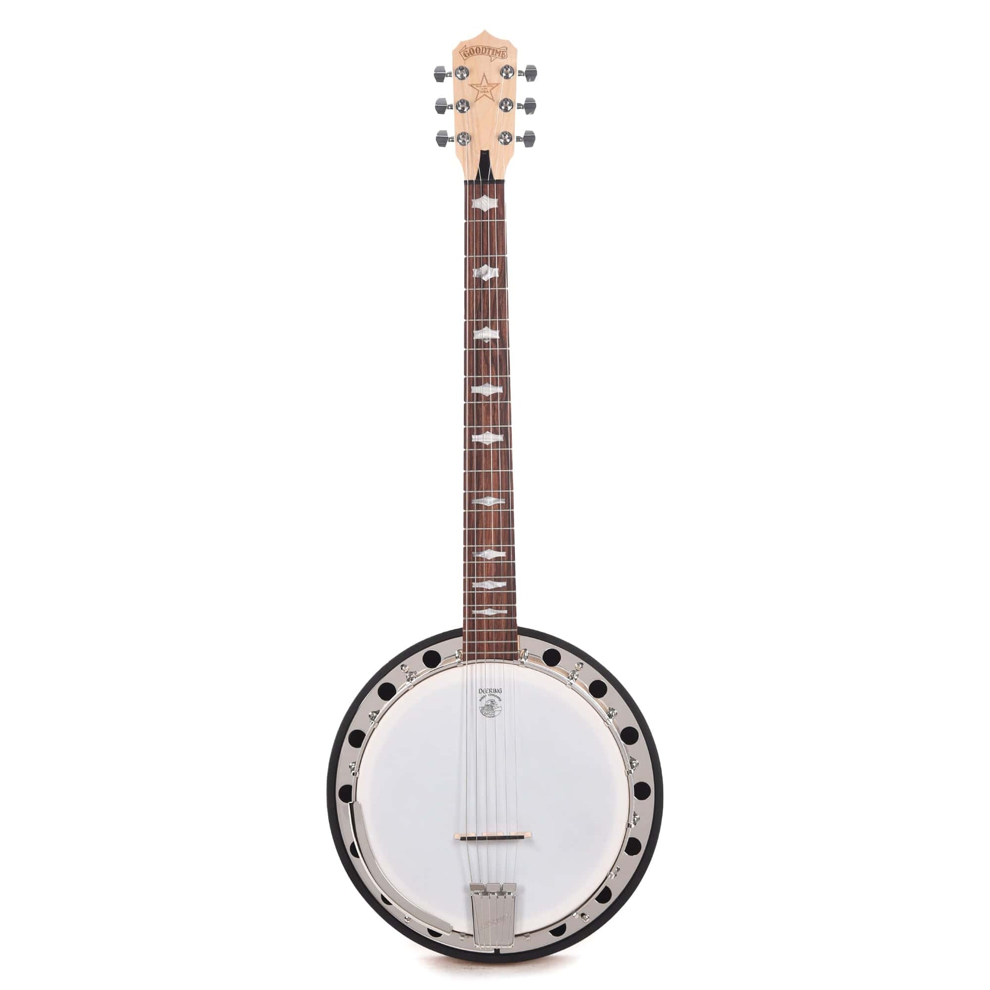 Deering Goodtime Six-R 6-String Resonator Banjo Folk Instruments / Banjos