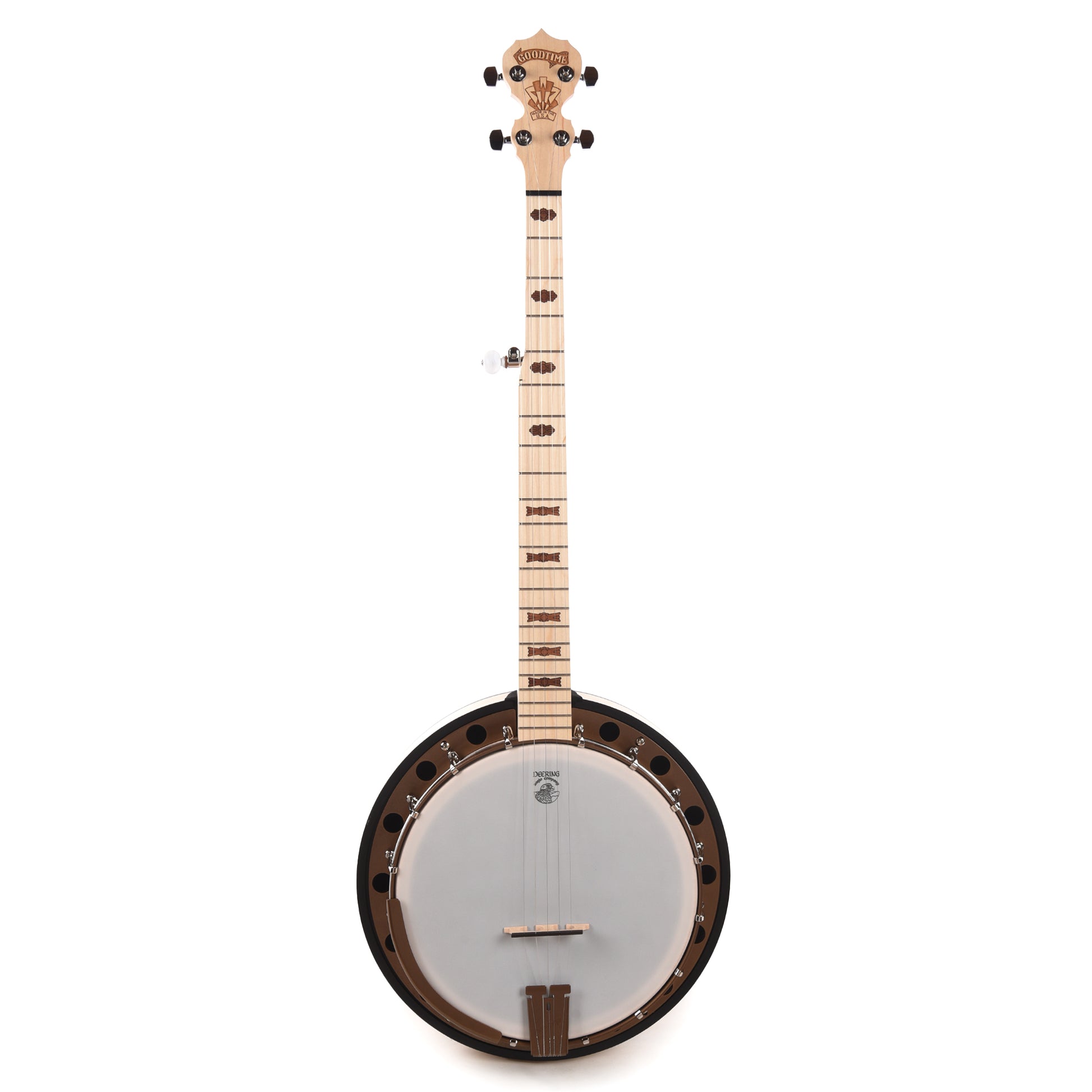 Deering Goodtime Two 5-String Banjo with Resonator Blonde Folk Instruments / Banjos