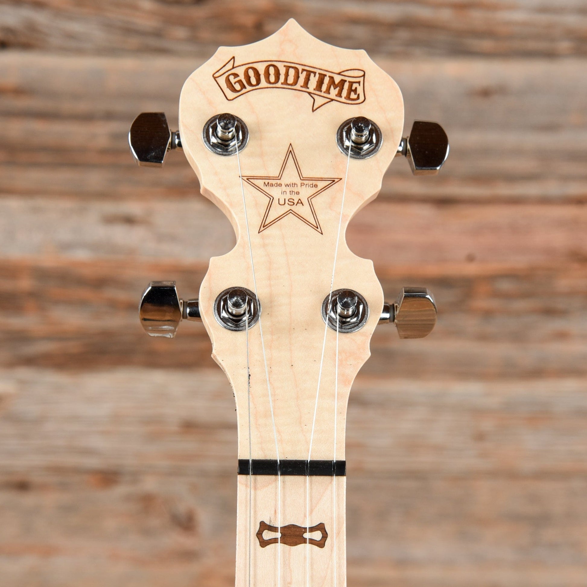 Deering Goodtime w/Scooped Neck Natural Folk Instruments / Banjos
