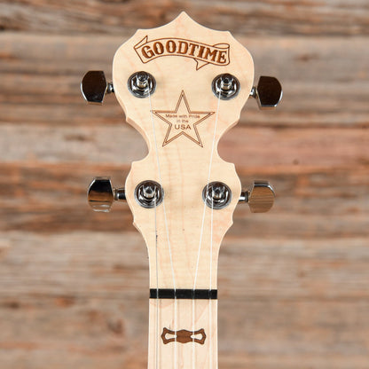 Deering Goodtime w/Scooped Neck Natural Folk Instruments / Banjos