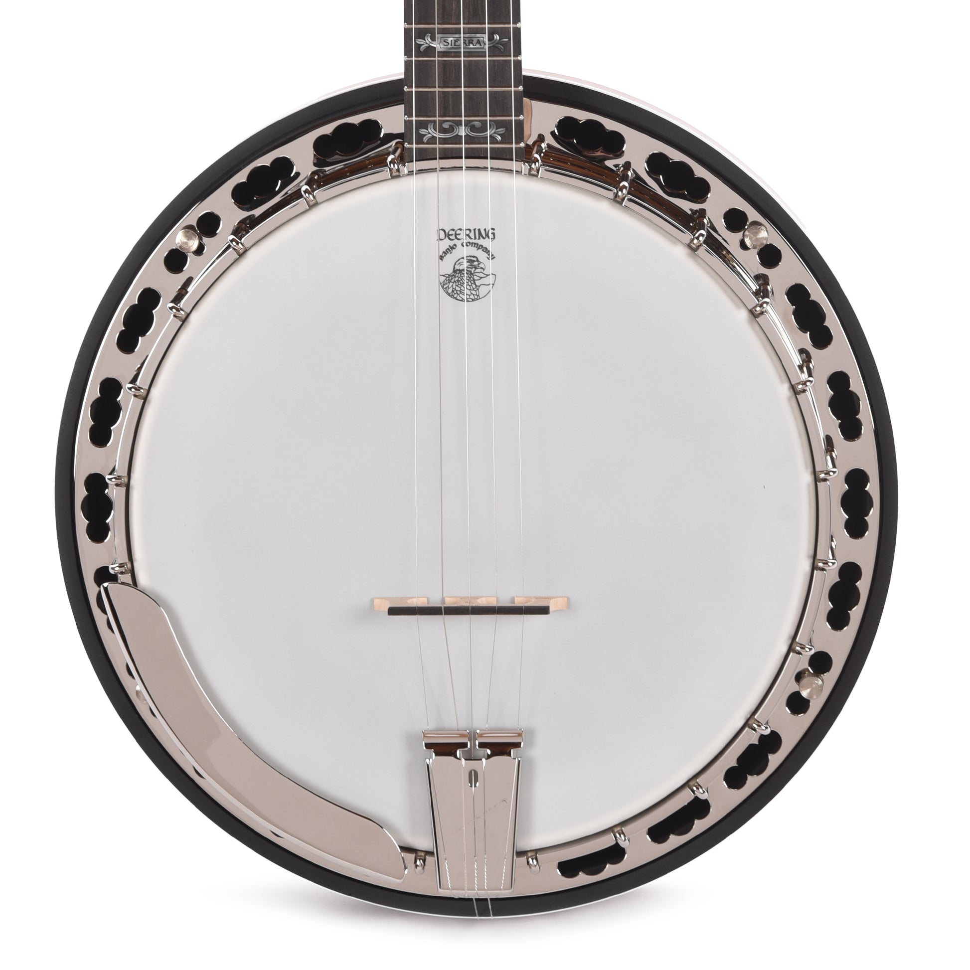 Deering Sierra 5-String Banjo with Resonator Brown Mahogany Folk Instruments / Banjos