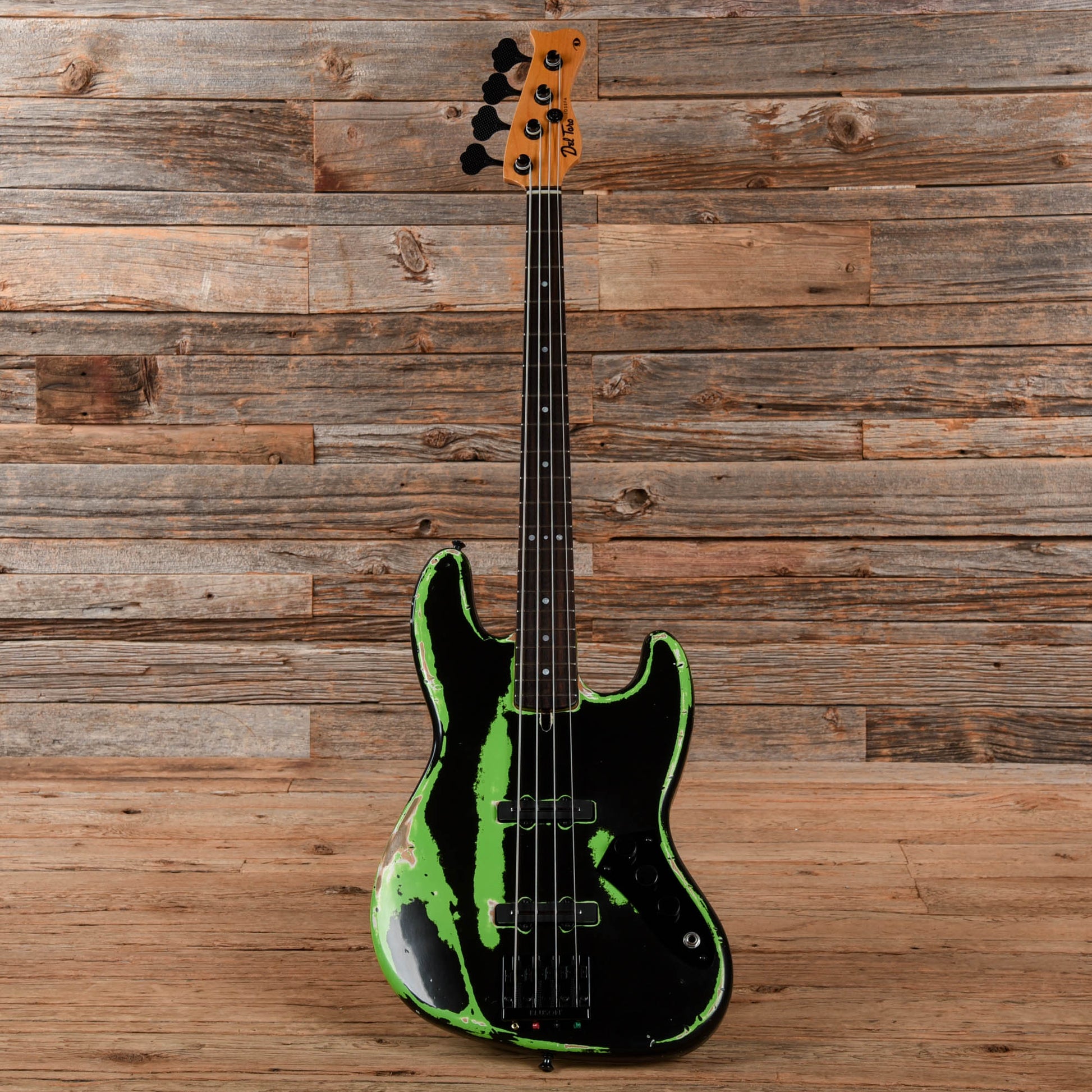 Del Toro Josefa Black Lime Relic 2025 Bass Guitars / 4-String
