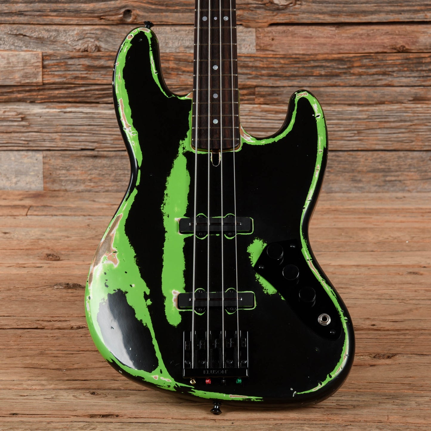 Del Toro Josefa Black Lime Relic 2025 Bass Guitars / 4-String