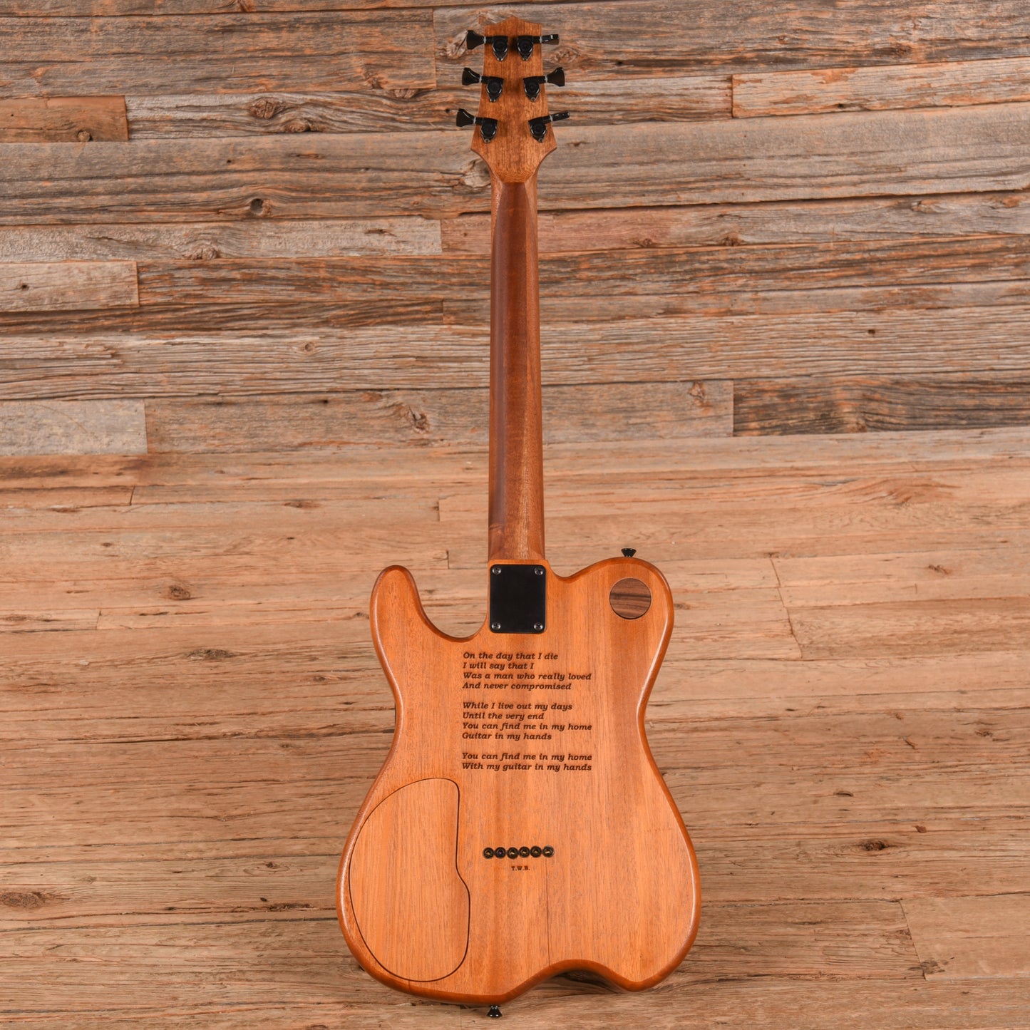 Delaney T-Style Custom Natural - Zac Brown