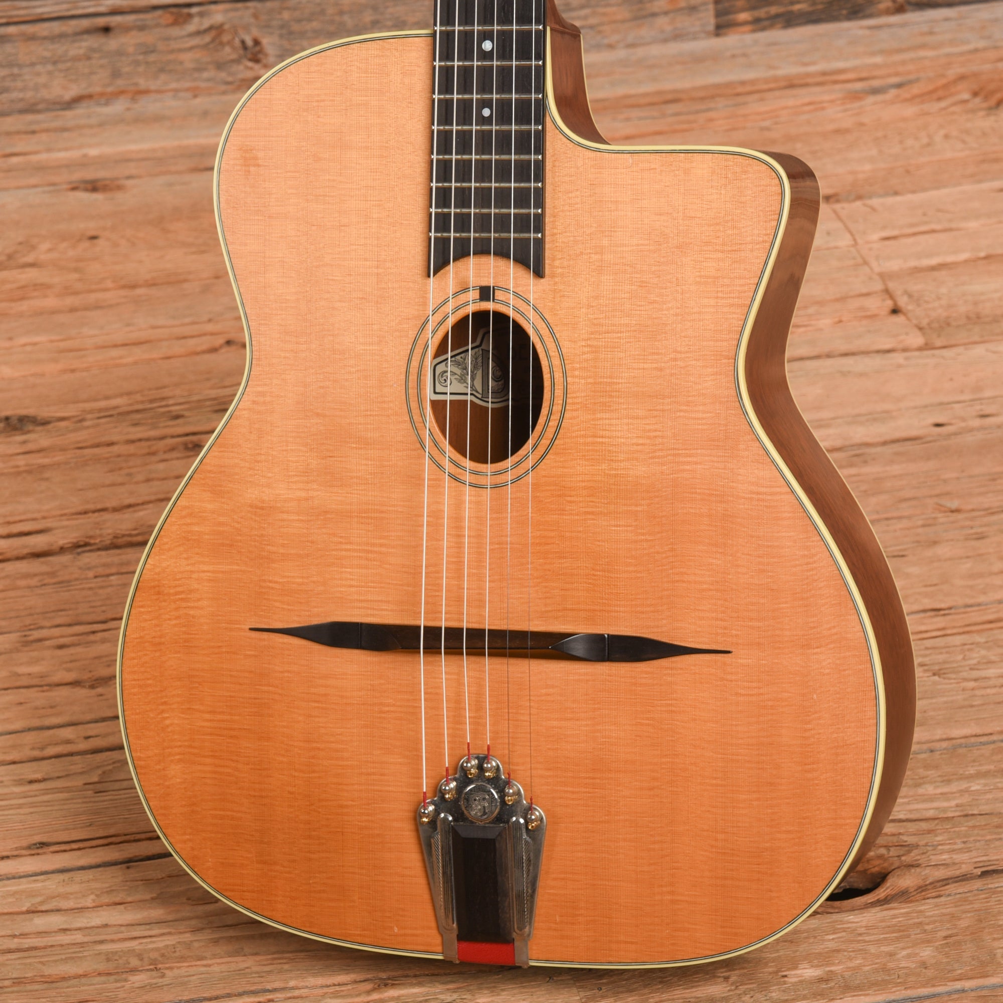 Dell'Arte Gypsy Jazz Guitar Natural Acoustic Guitars / Archtop
