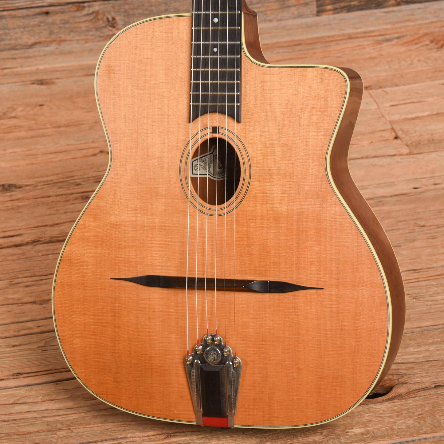 Dell'Arte Gypsy Jazz Guitar Natural Acoustic Guitars / Archtop
