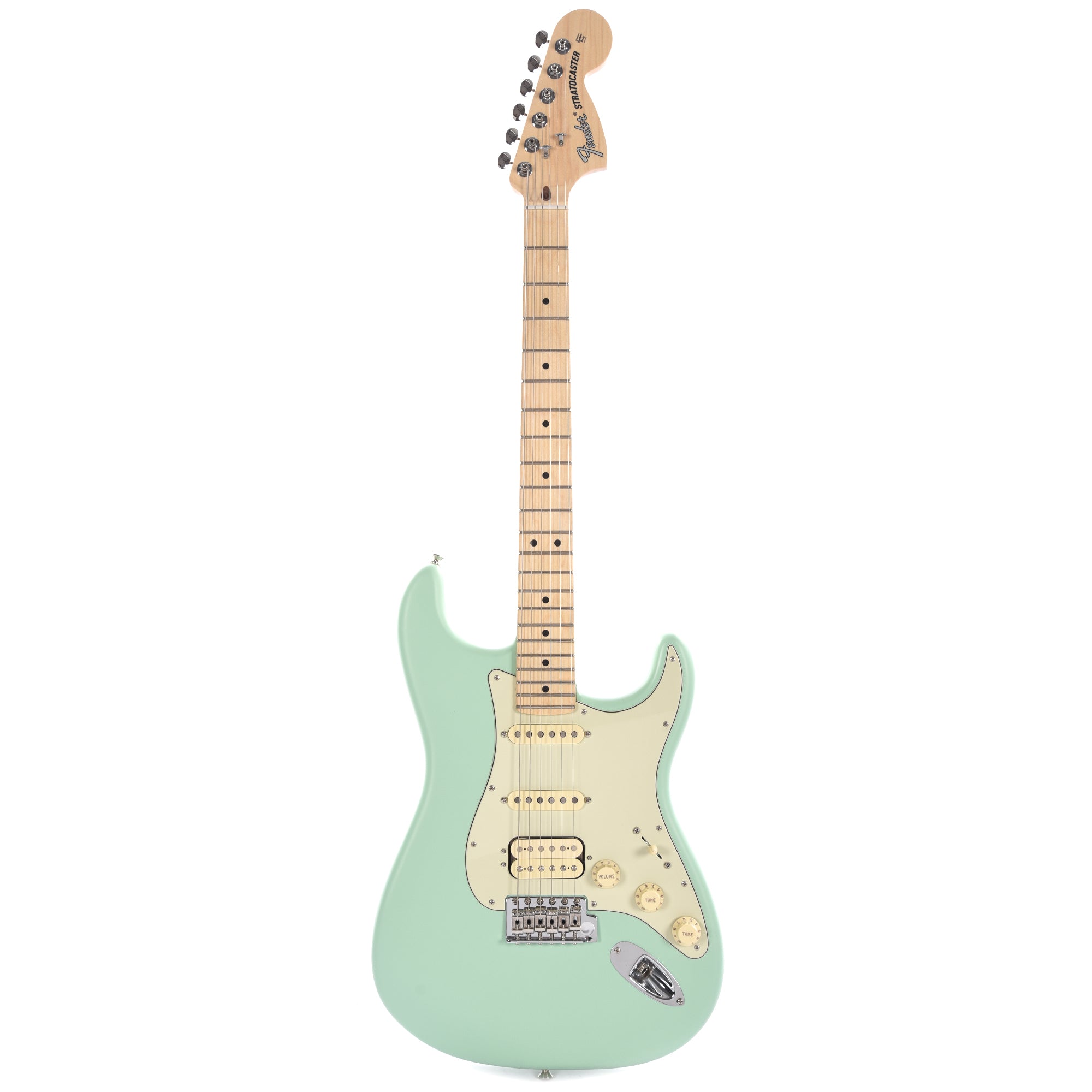 Fender American Performer Stratocaster HSS Satin Surf Green