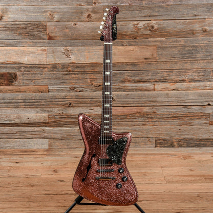 Diego Vila Customs Lillian Sienna Rose Metallic Electric Guitars / Semi-Hollow