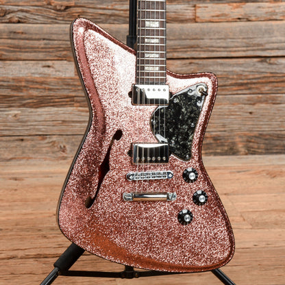 Diego Vila Customs Lillian Sienna Rose Metallic Electric Guitars / Semi-Hollow