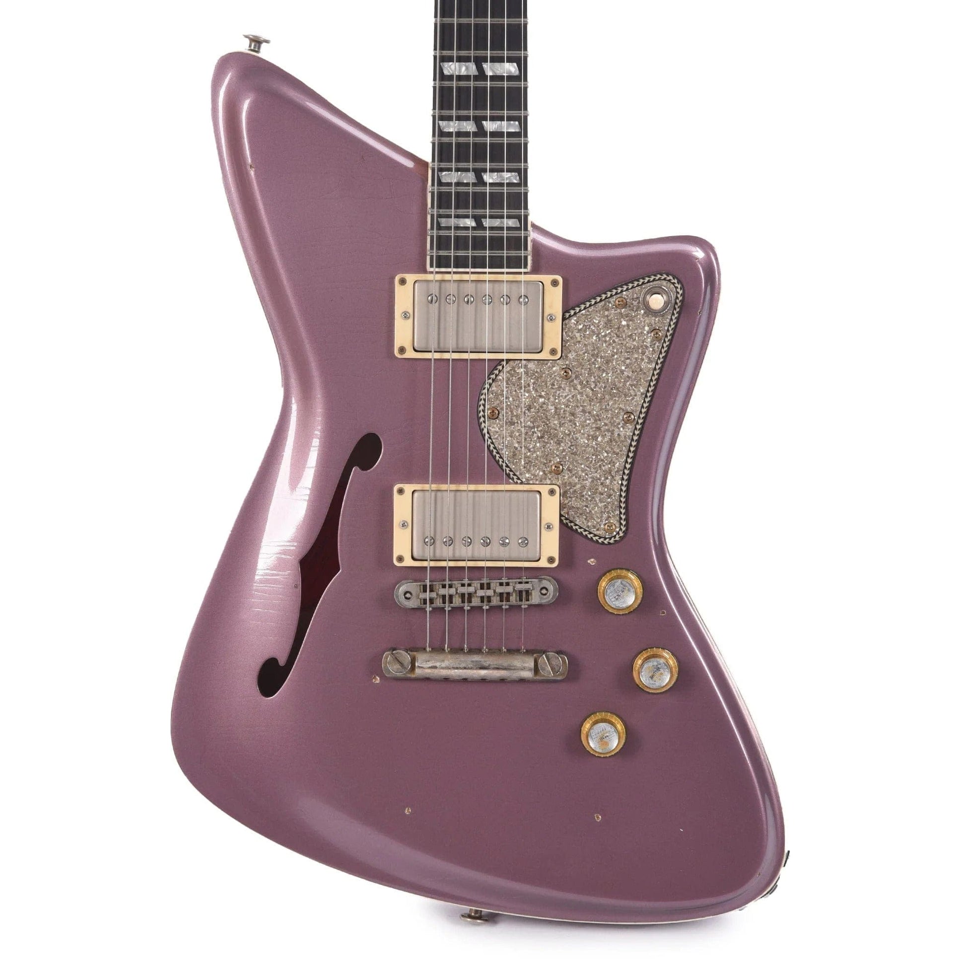 Diego Vila Austral Lillian Light Relic Siena Rose Metallic w/Häussel 1959 Humbuckers Electric Guitars / Solid Body