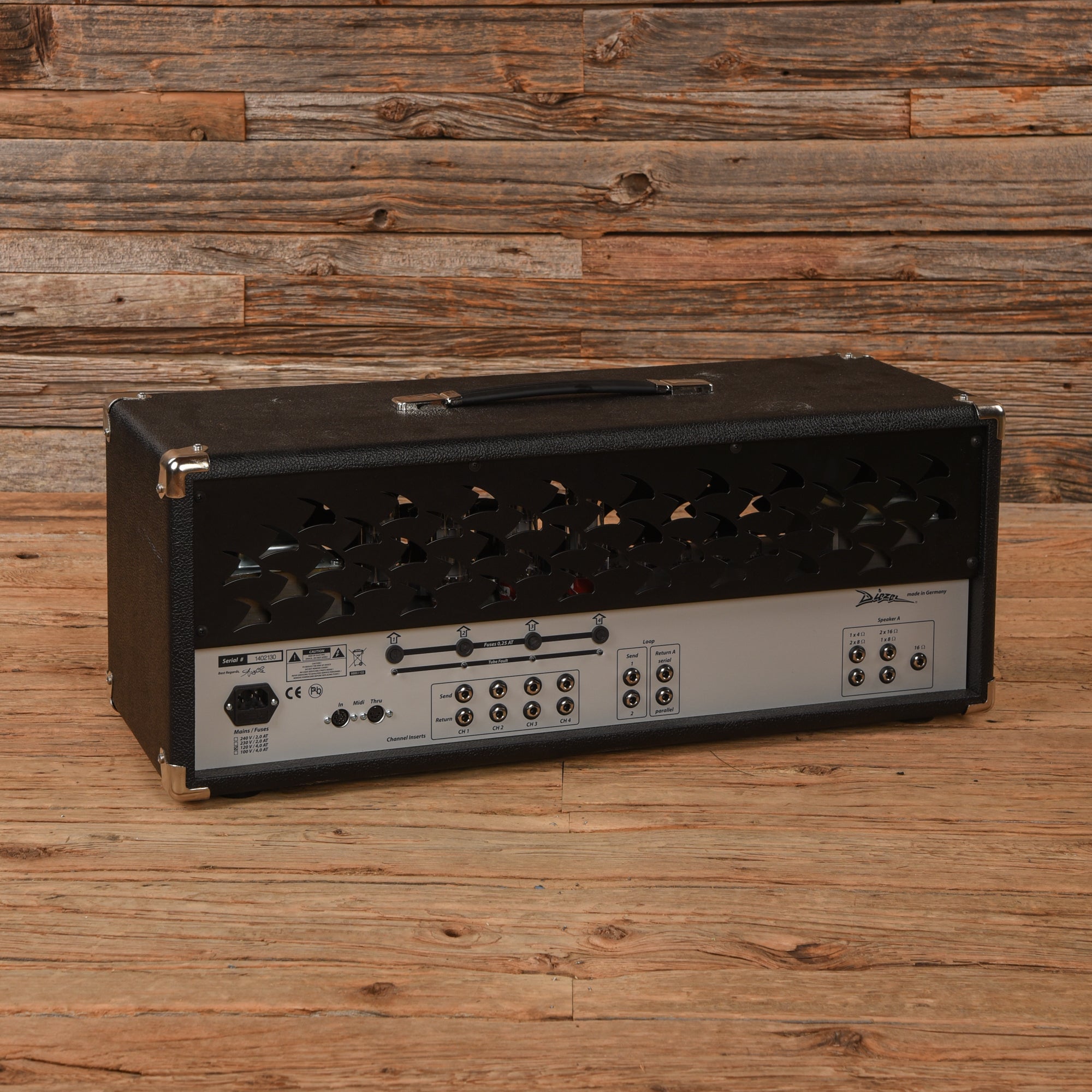 Diezel VH4 4-Channel 100-Watt Guitar Amp Head Amps / Guitar Amps / Guitar Cabinets