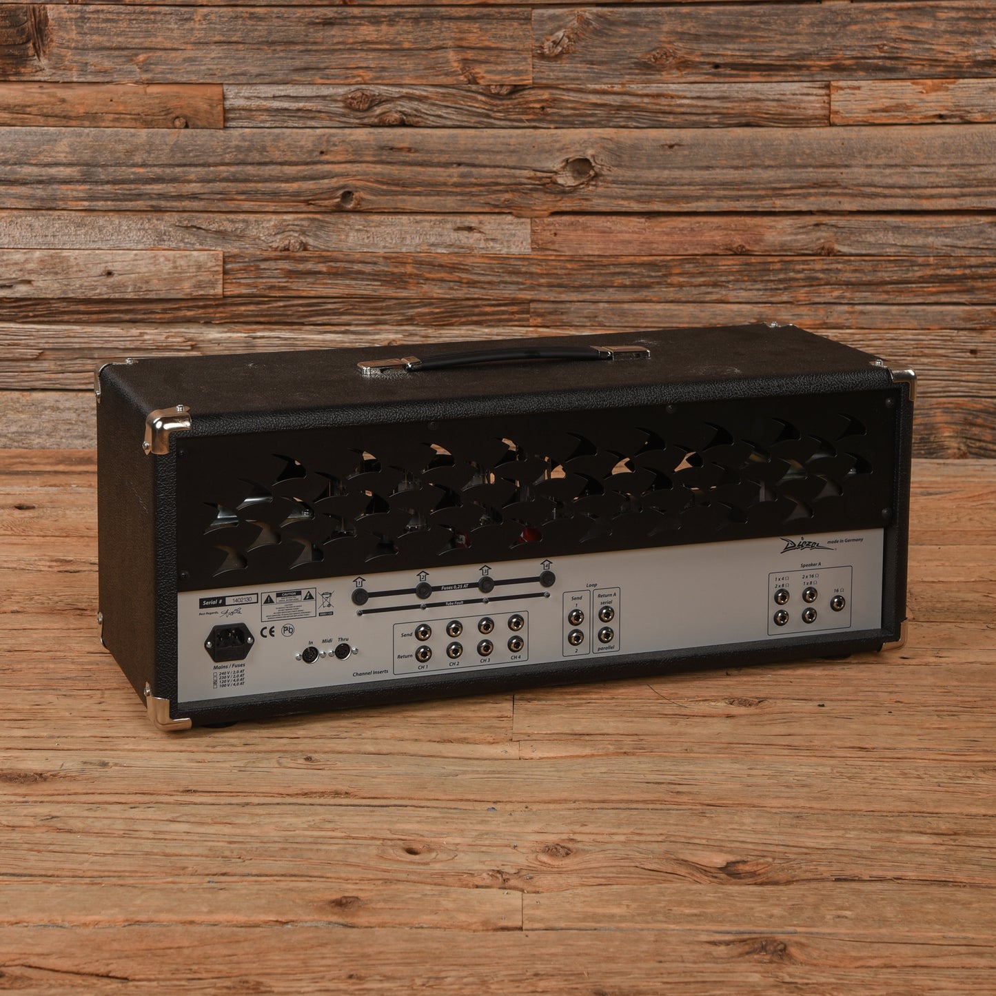 Diezel VH4 4-Channel 100-Watt Guitar Amp Head Amps / Guitar Amps / Guitar Cabinets